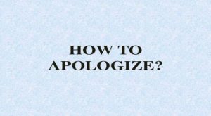 Unit 12: Mistakes and apologies