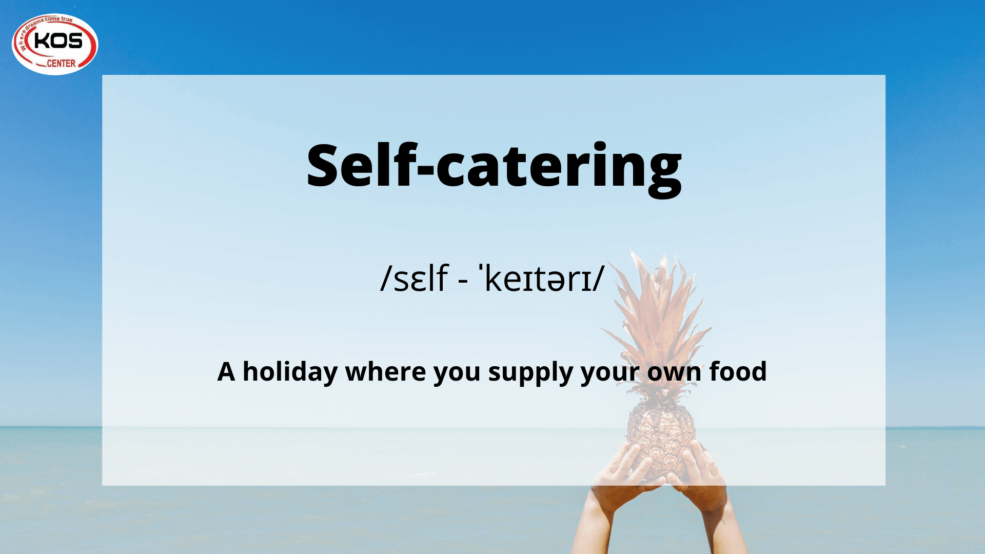 Self-catering